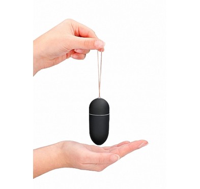 10 Speed Remote Vibrating Egg - Big - Black